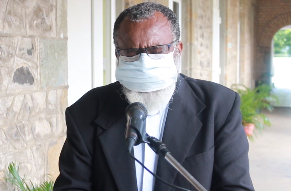 National Prayer delivered by The Venerable Christian Glasgow, M.A., B.A., Dip. P.S., Archdeacon of Saint Lucia