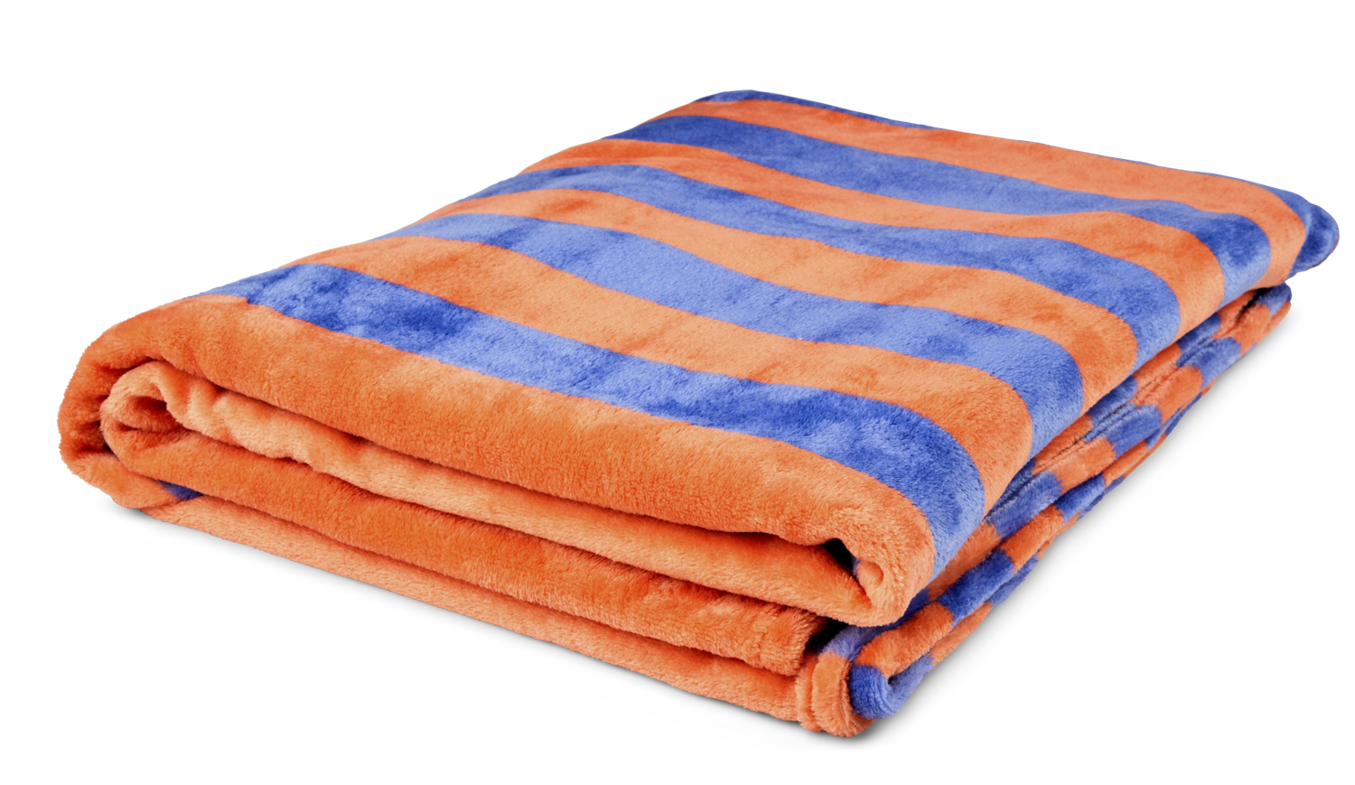 RIO Plaid ORANGE/PURPLE_150x200cm_RECYCLED polyester_€17,95