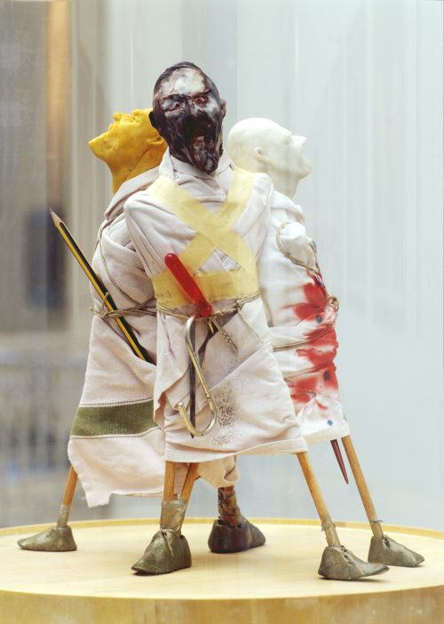 Thomas Schütte Trio, 1993 Mixed media Collectie S.M.A.K., Gent 