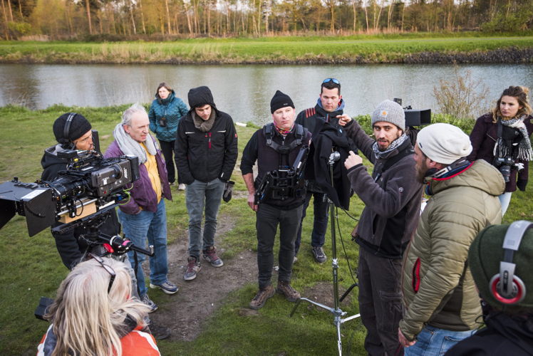 Nog even de scène bespreken (c) Alex Vanhee/VRT