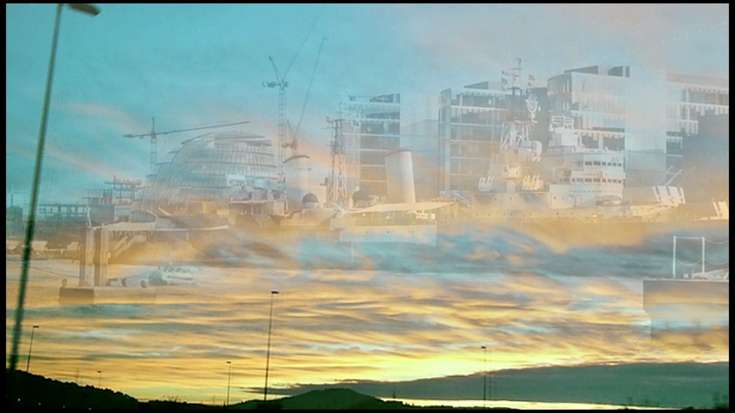 TAMARA LAI, Image extraite du Road movie expérimental 'Gaps', 2014
