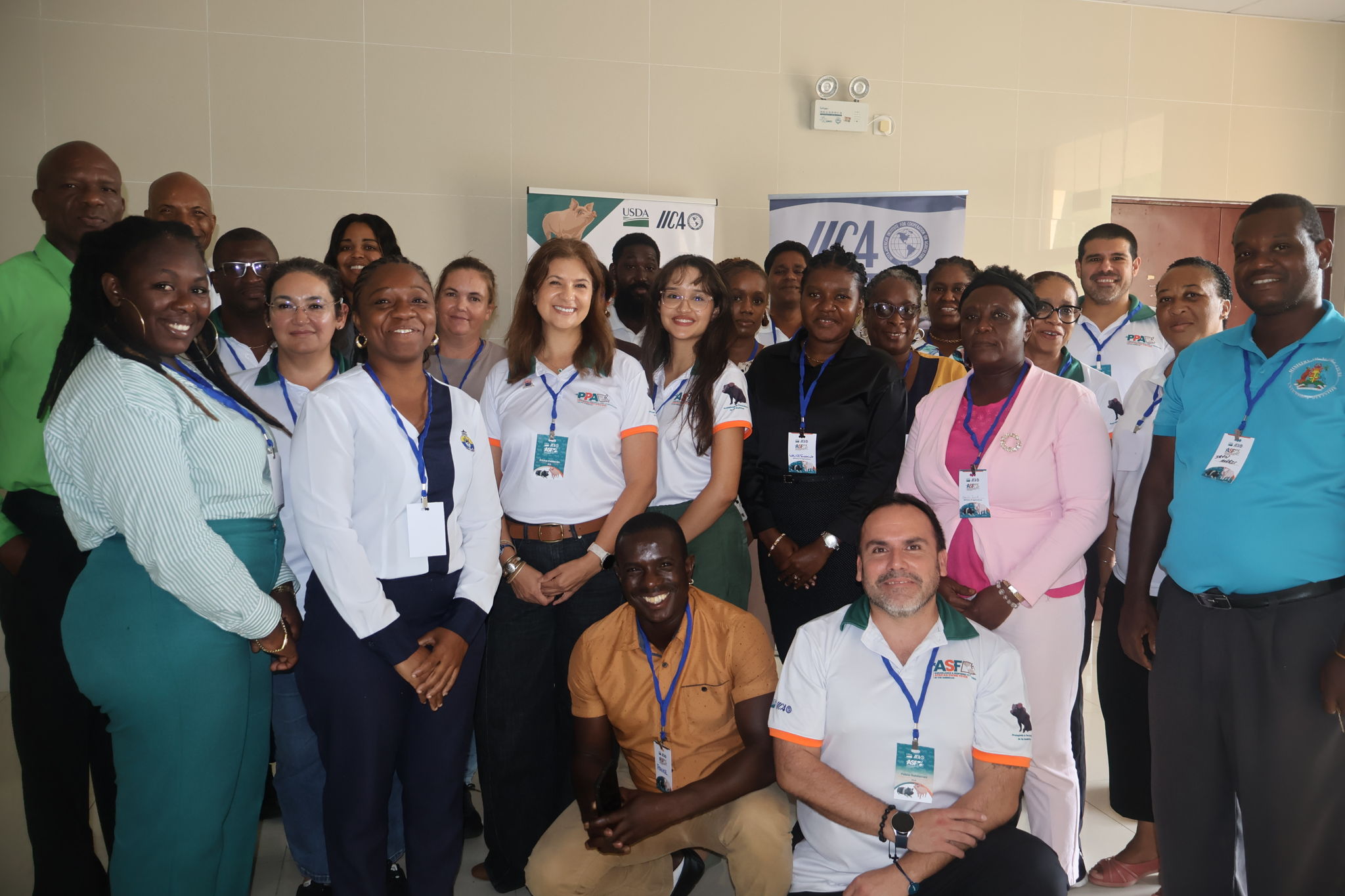 Participants of sample collection and surveillance training Participants of sample collection and surveillance training