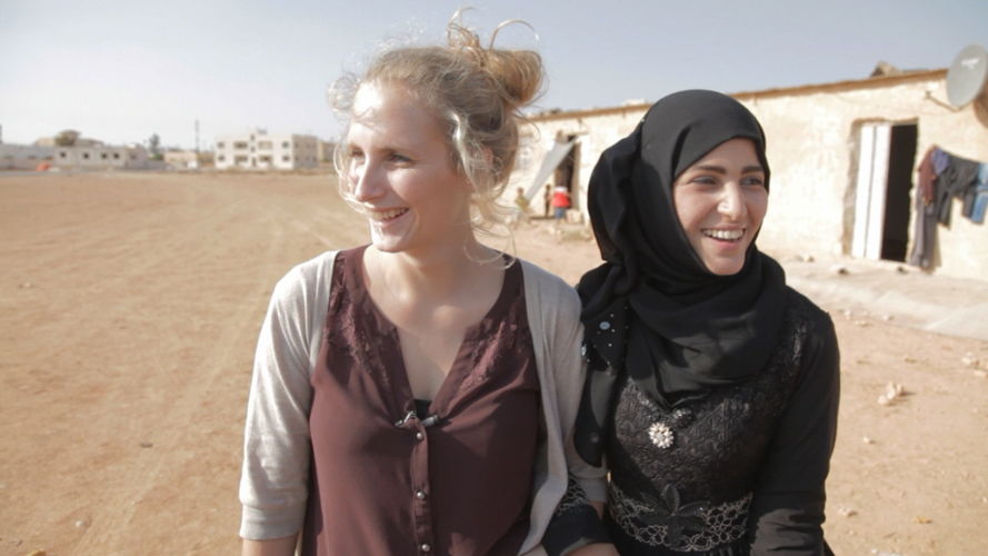 Koppen: kamp Jordanië (c) VRT