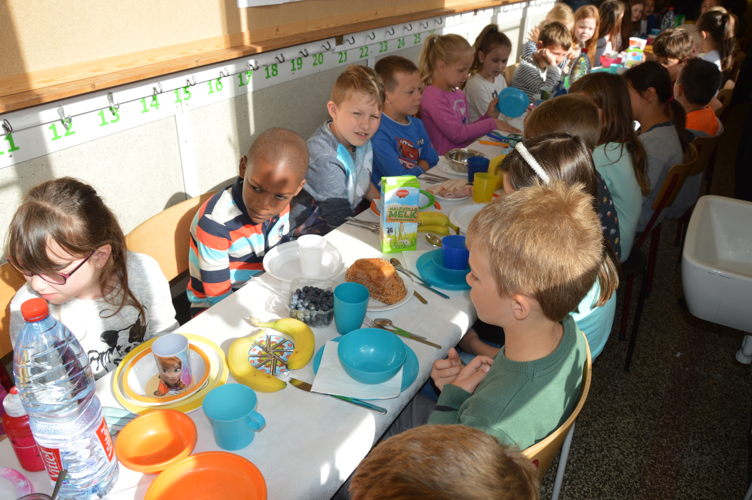 ontbijt Sint-Amandus basisschool Malderen