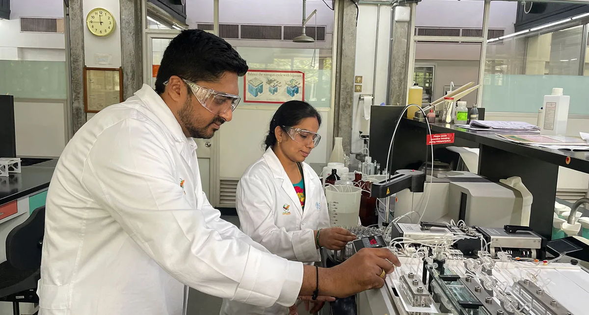 ICRISAT's world class soil lab is accredited by the FAO.