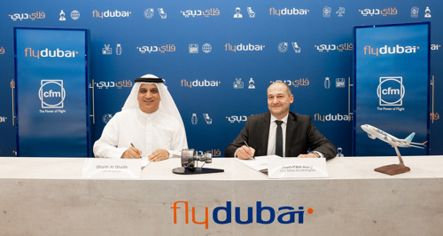 Компания flydubai подписала договор на поставку двигателей LEAP-1B от CFM 