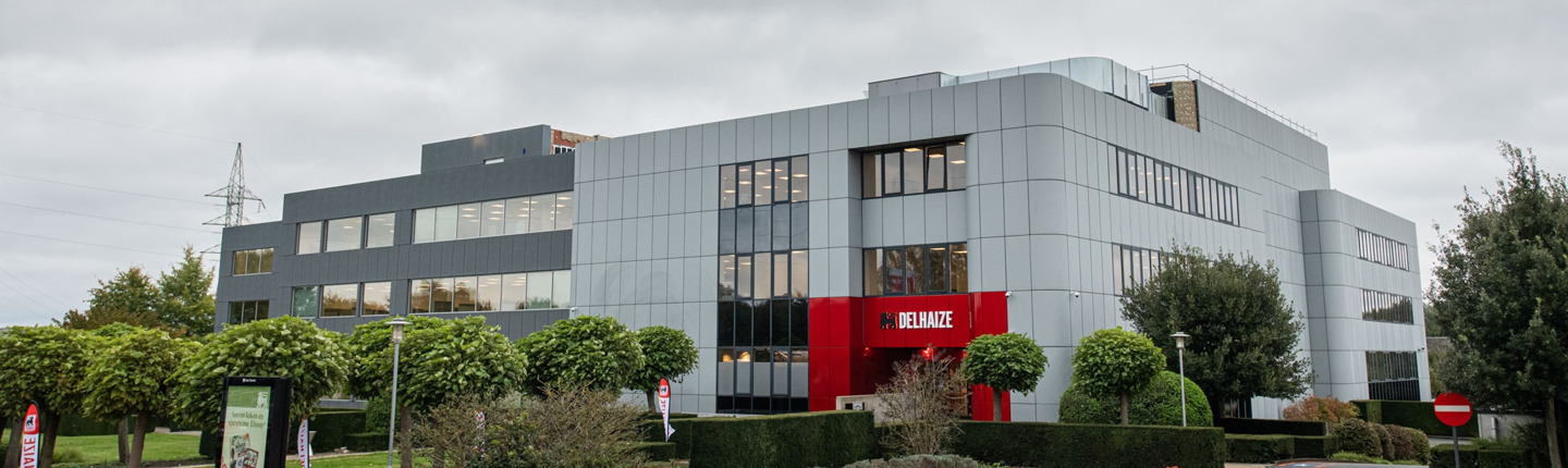 Delhaize neemt nieuw hoofdkantoor in kobbegem officieel in gebruik