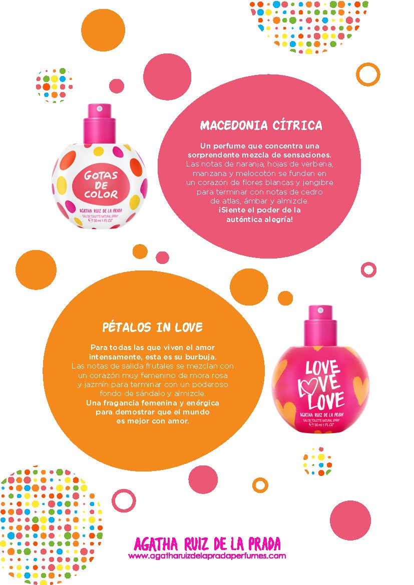 Bubbles ¡Tus perfumes de Agatha Ruiz de la Prada para llevar!