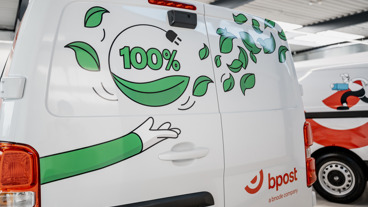 More than 4 in 10 Bpost vans are Electric