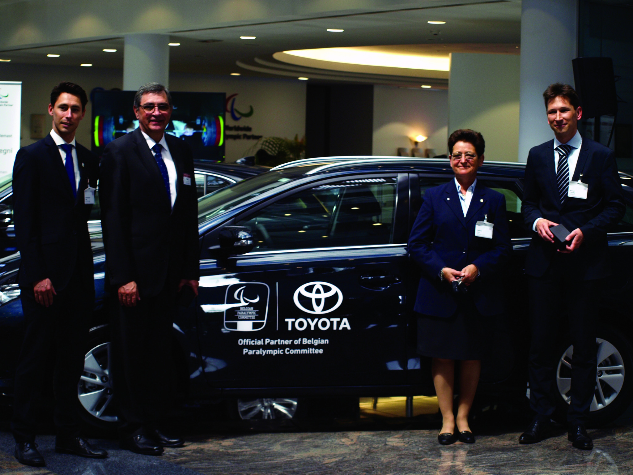 Toyota wordt partner van het Belgisch Paralympisch Committee