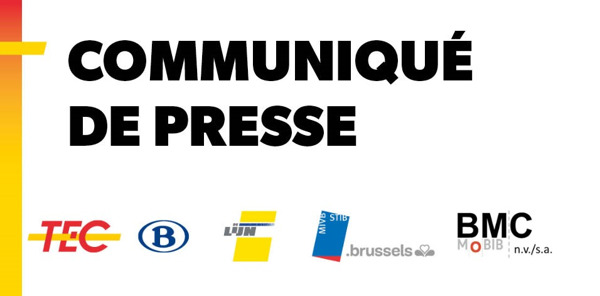 Preview: La Société filiale commune aux quatre opérateurs de transport public belge, Belgian Mobility Card (BMC), rachète la startup Stoomlink