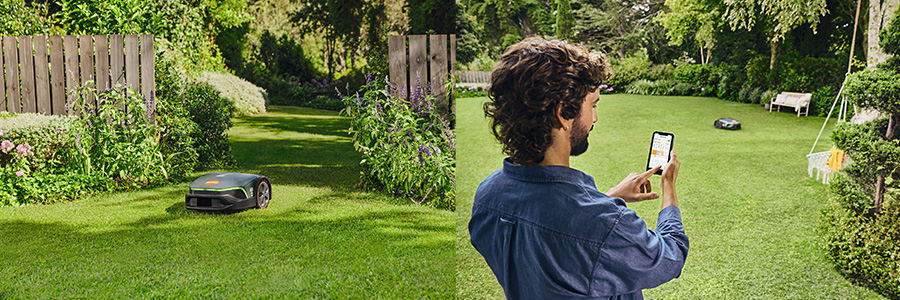 Une grande performance pour les petits jardins | Nouvelles tondeuses robots STIHL iMOW®   robotmaaiers