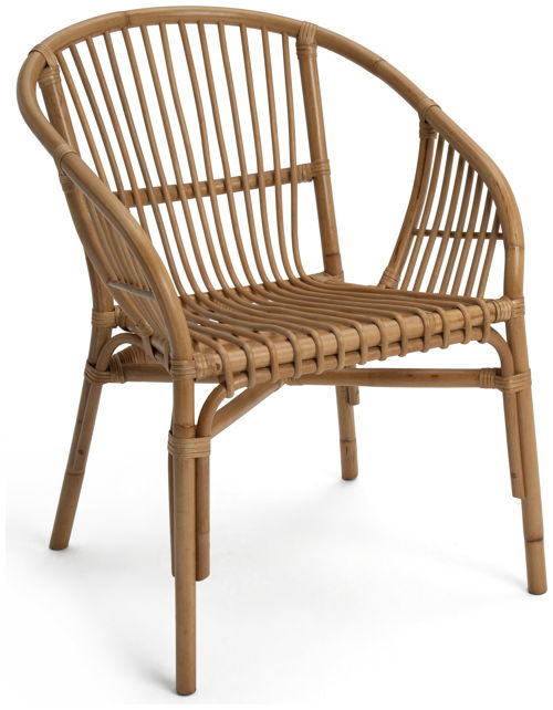 Habitat Erin Rattan Garden Chair - Natural, £160