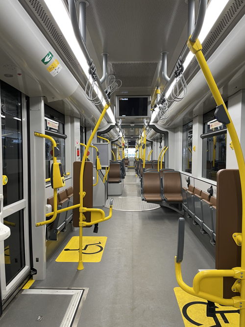 Kusttram CAF interieur