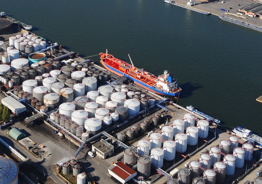 Opslag ammoniumnitraat onder zeer strikte veiligheidsvoorwaarden in haven van Antwerpen