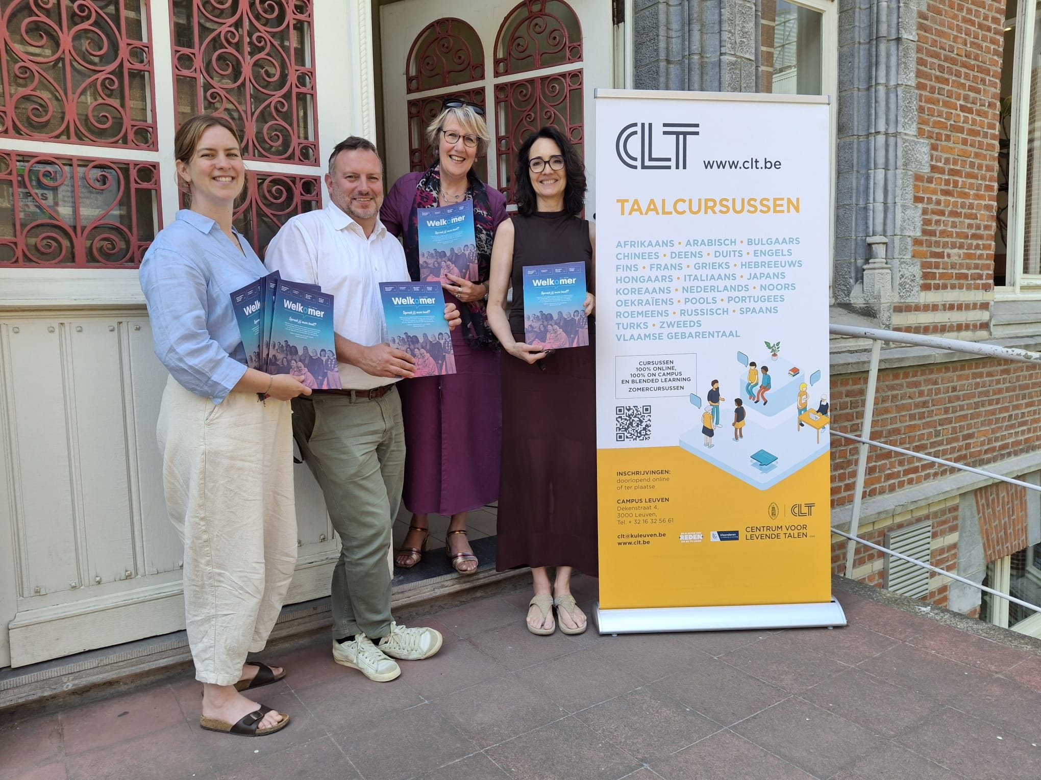 Cursisten NT2 van CLT Leuven maken hun eigen magazine ‘Welkomer’