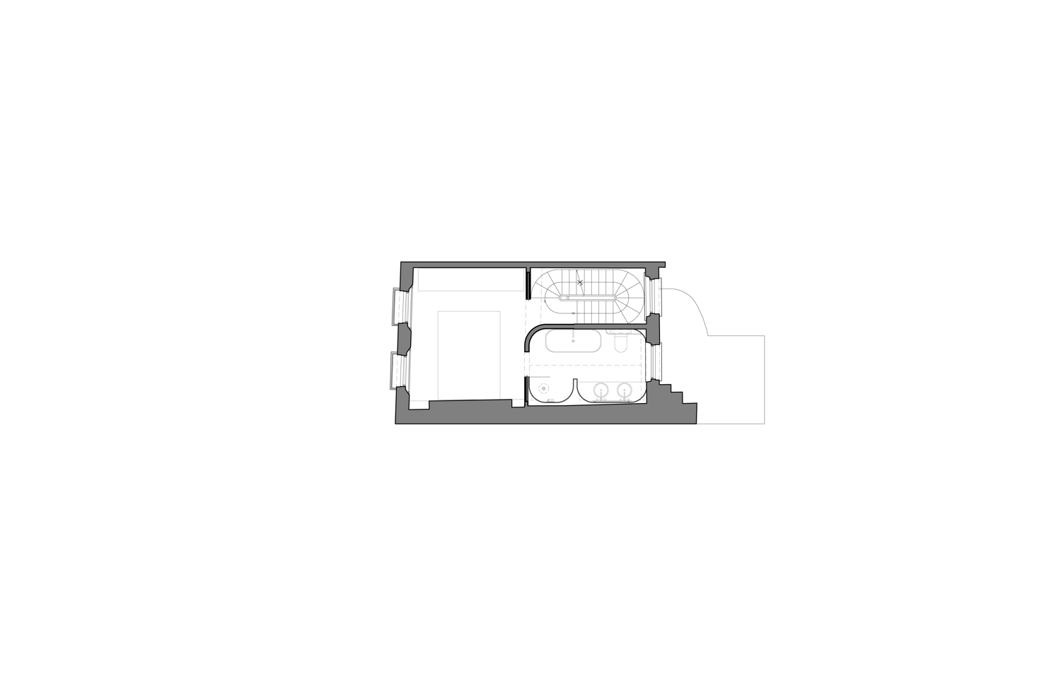 Third floor plan, courtesy of Architensions