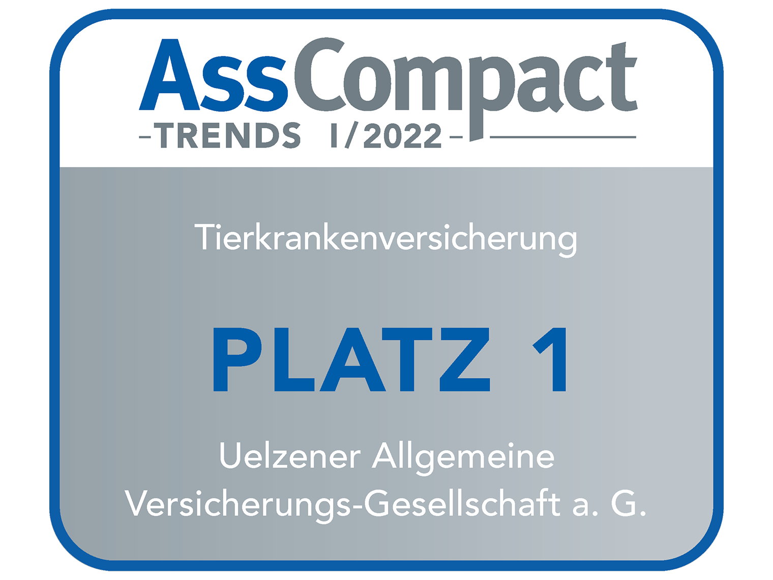 Uelzener ist beste Tierkrankenversicherung 2022