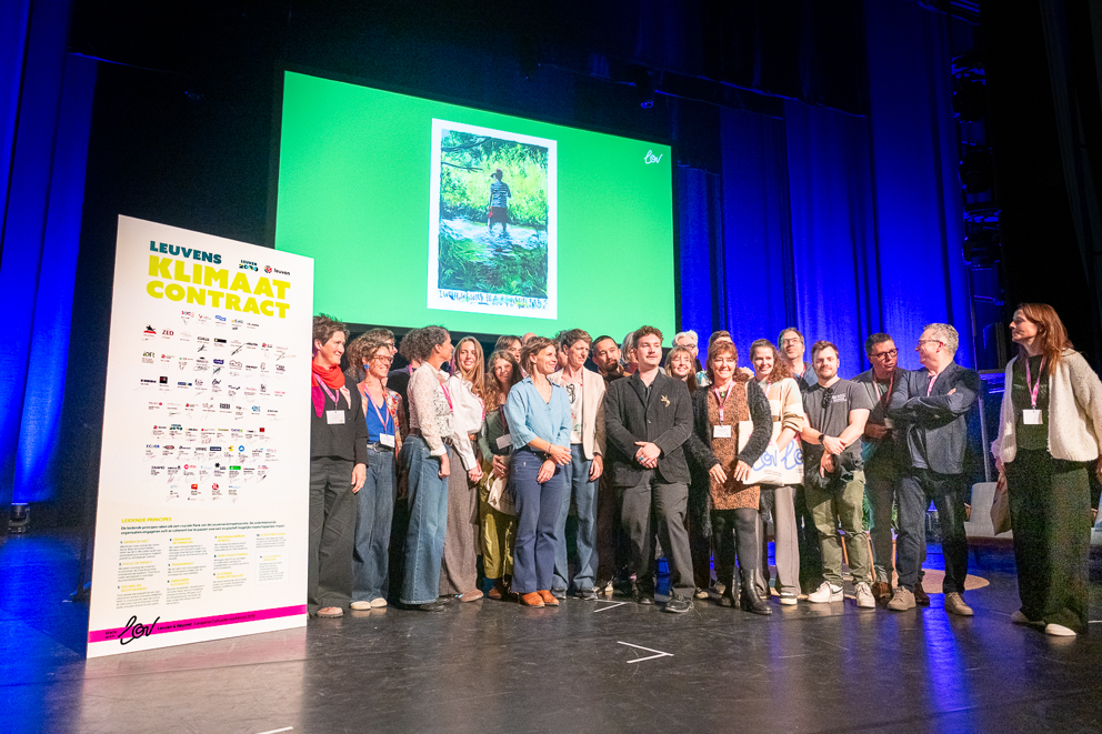 40 cultuurorganisaties ondertekenen Leuvens Klimaatcontract  