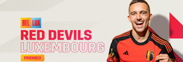 Red Devils practice at home against Luxembourg on Sunday 9 June 