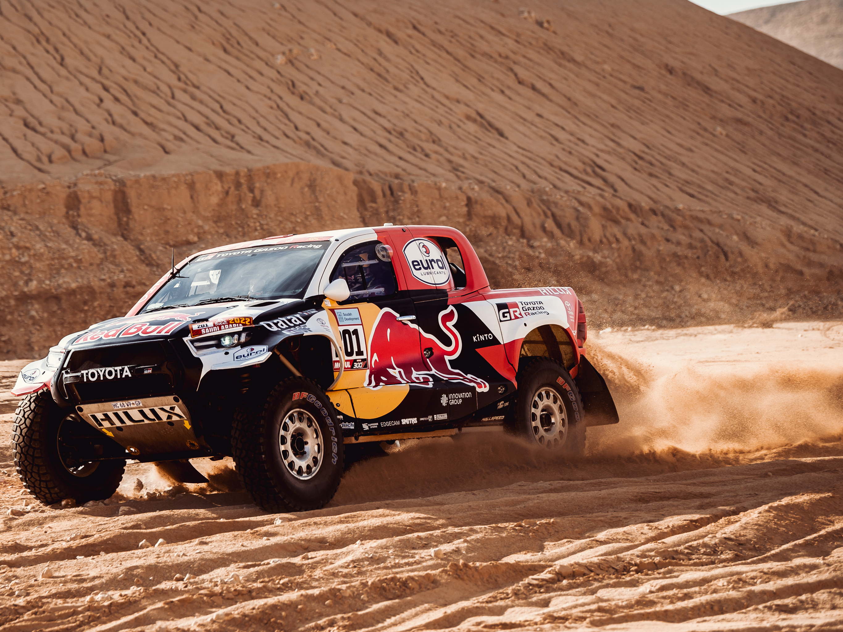 Toyota Hilux wint opnieuw de Dakar Rally