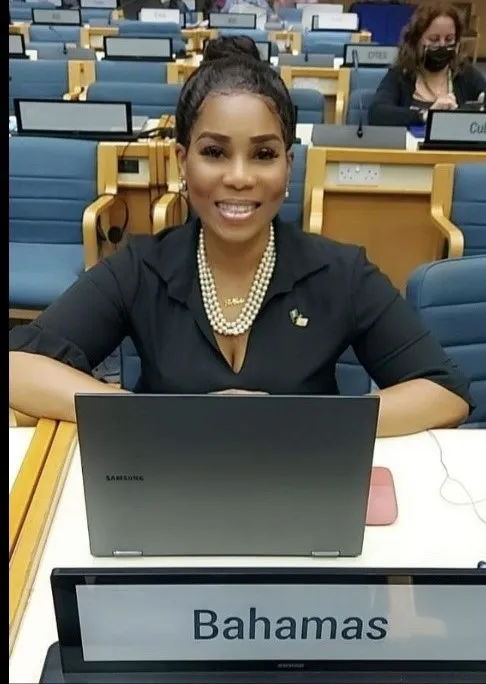 Mrs. Samantha Miller-Cartwright, Senior Environmental Officer of the Bahamas
