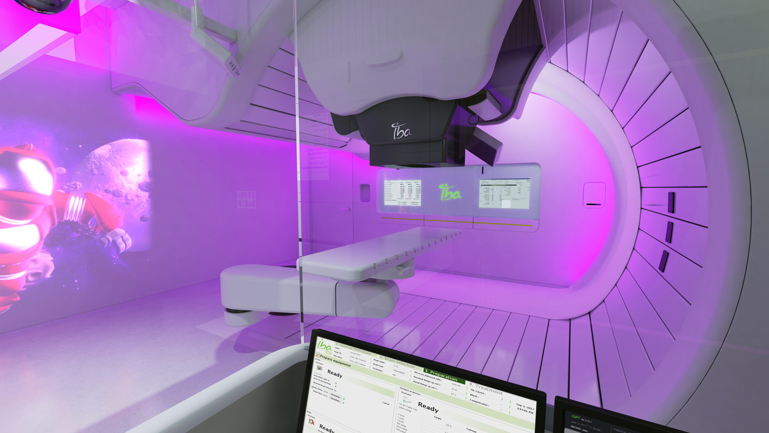 Behandelruimte protontherapiecentrum

© IBA