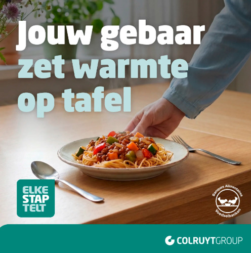 Inzamelactie van Colruyt Group voor de Voedselbanken zet in op gezonde voeding 