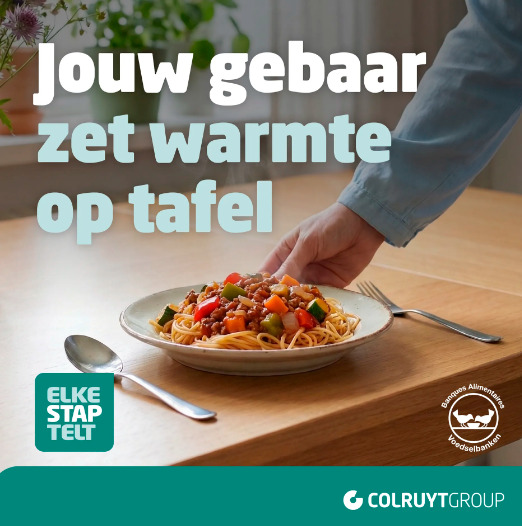 Preview: Inzamelactie van Colruyt Group voor de Voedselbanken zet in op gezonde voeding 