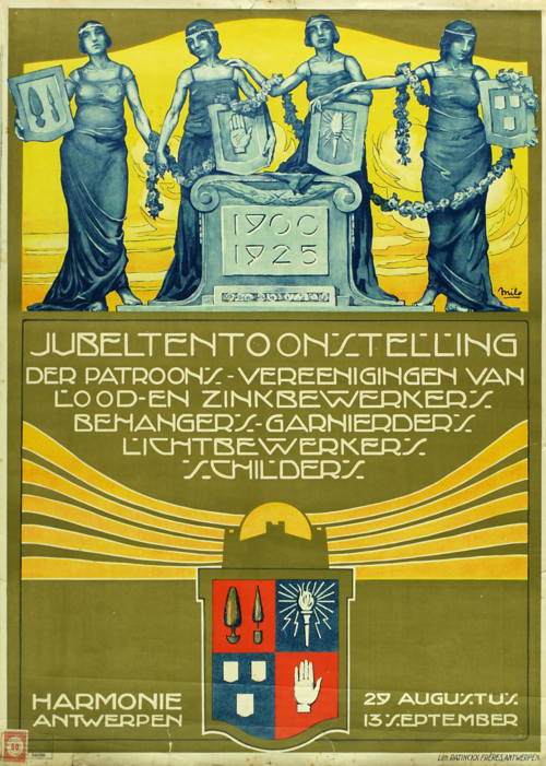 Affiche Jubeltentoonstelling