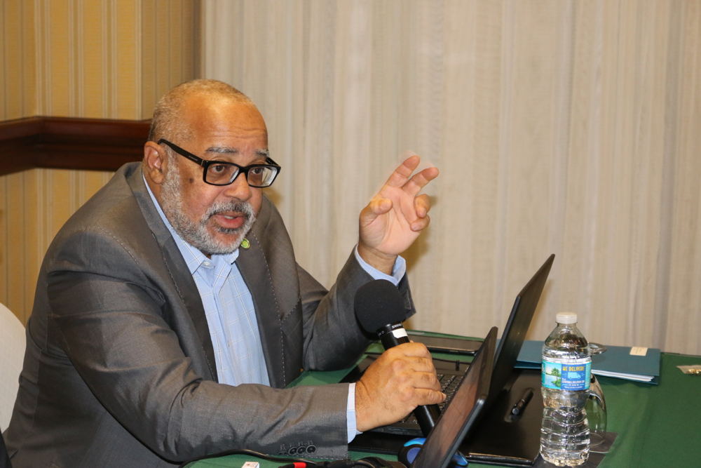 Director General of the OECS Commission Dr. Didacus Jules