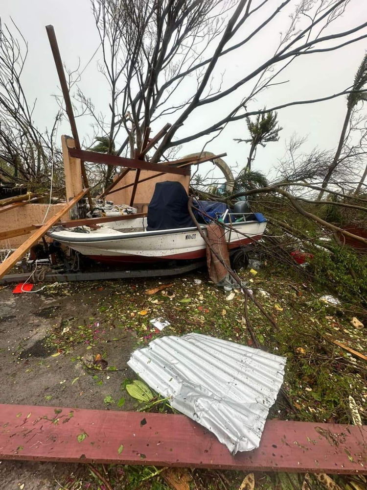 Images capturées lors de l'ouragan Beryl. Tous droits réservés.