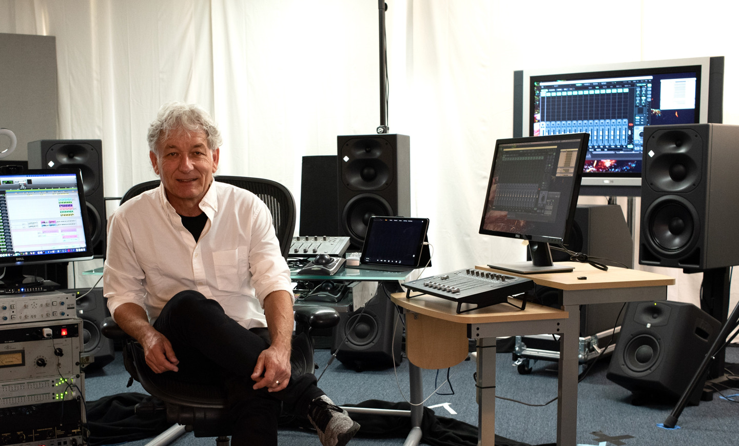 NEUMANN-MONITORE FÜR IMMERSIVE AUDIO BEI MEDIAHYPERIUM / KALIFORNIEN