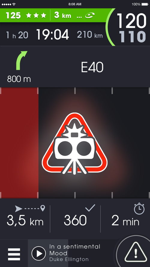 iCoyote V10 screen FR