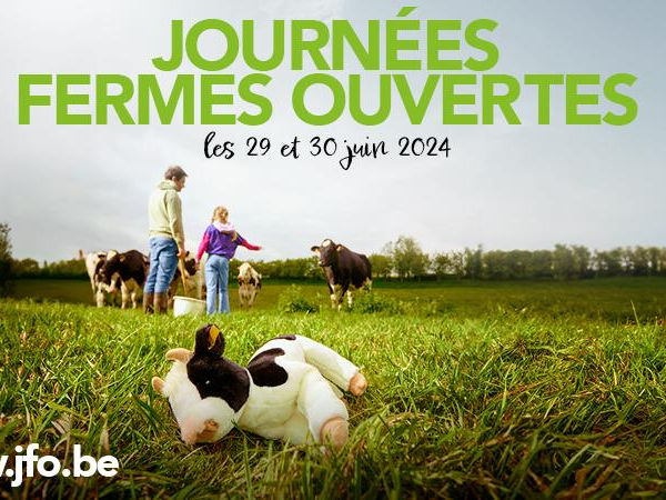 15 fermes du Hainaut ouvrent leurs portes au public à l’occasion des Journées Fermes Ouvertes