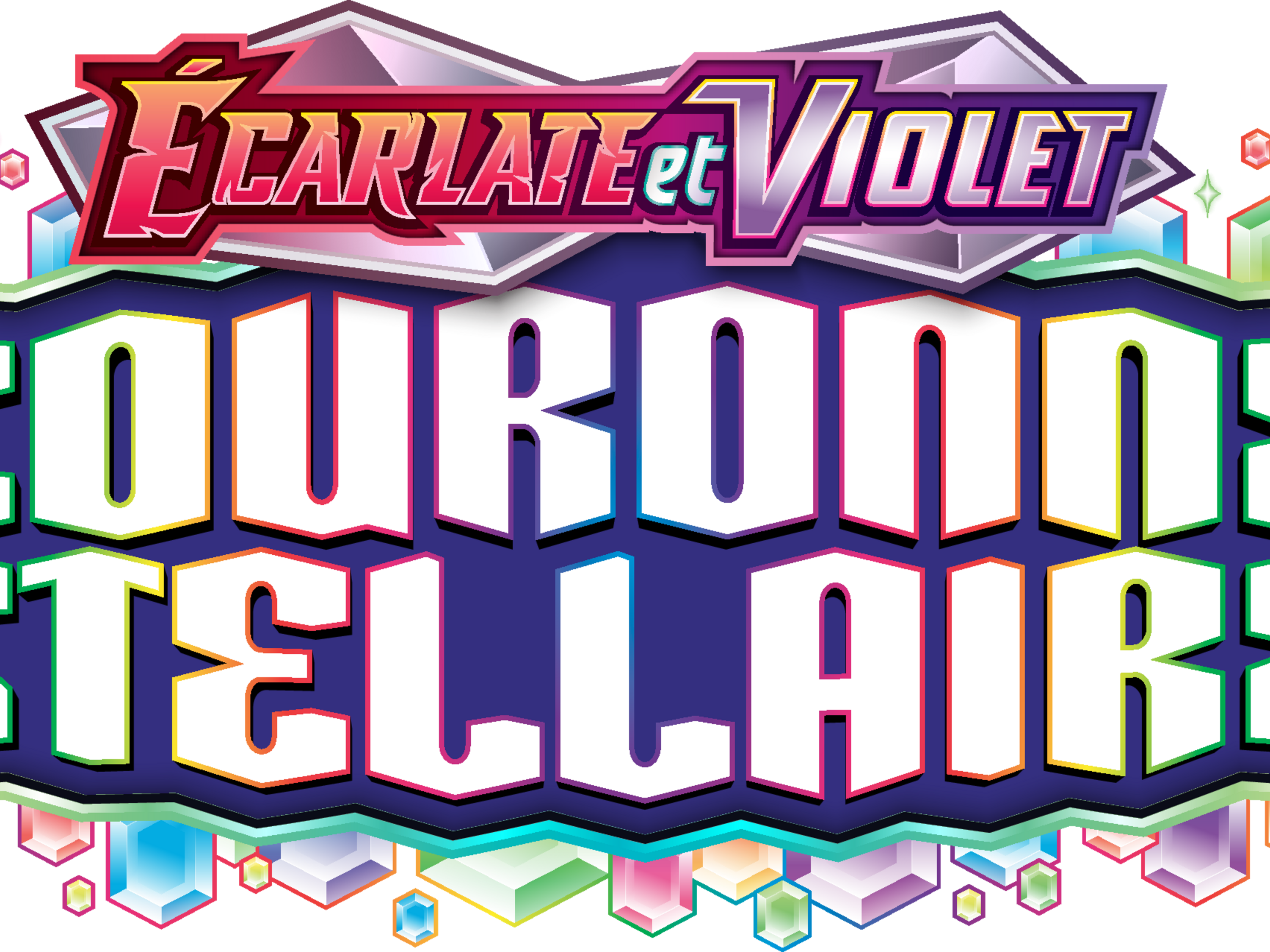 La nouvelle extension du Jeu de Cartes à Collectionner Pokémon, Écarlate et Violet – Couronne Stellaire, introduit des Pokémon-ex Téracristal avec des illustrations sur le thème des cristaux