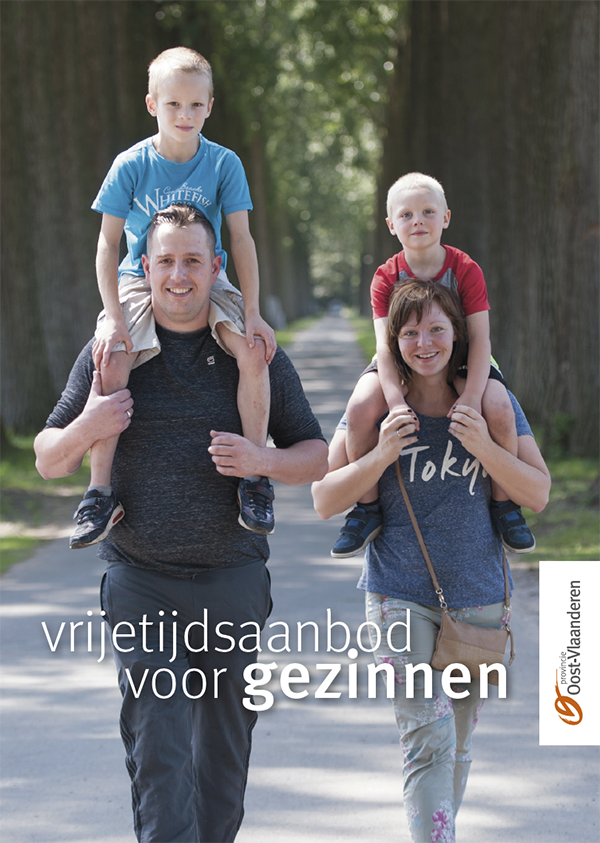 Brochure Vrijetijdsaanbod voor Gezinnen (cover)