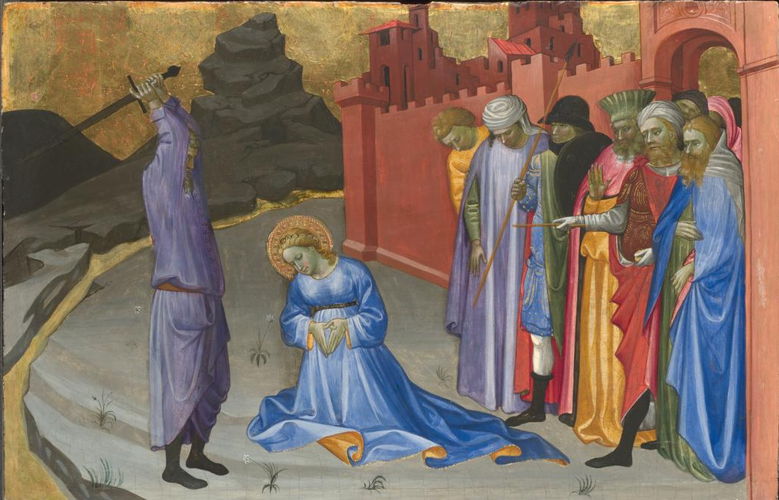 AKG1558629 The Beheading of Saint Margaret, Starnina. © National Gallery Global Limited / akg-images