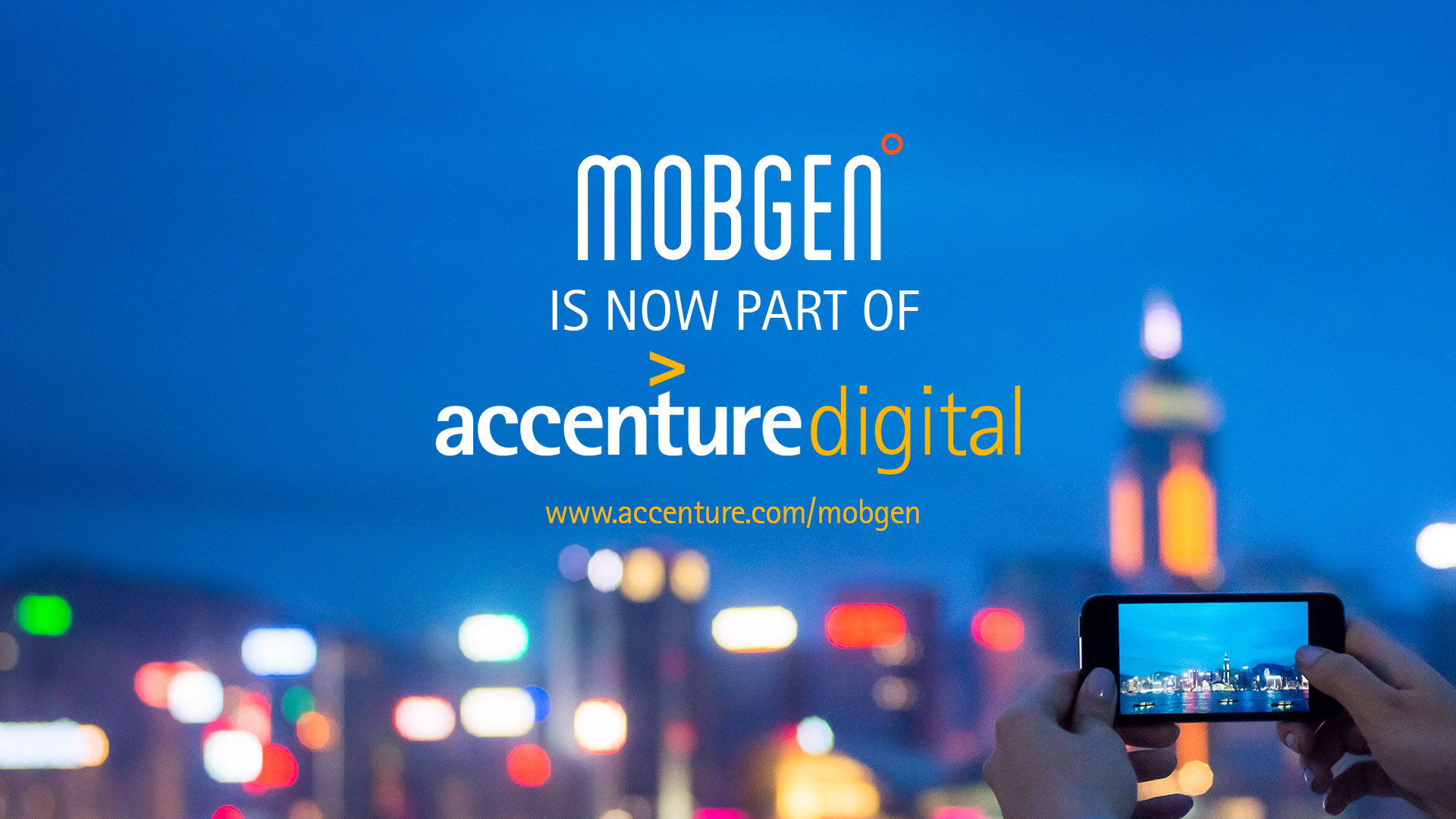 Accenture Acquires MOBGEN Expanding End-to-End Digital Services