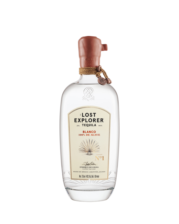 Así luce la botella de la nueva línea de tequila de "The Lost Explorer" a cargo de Enrique de Colsa 