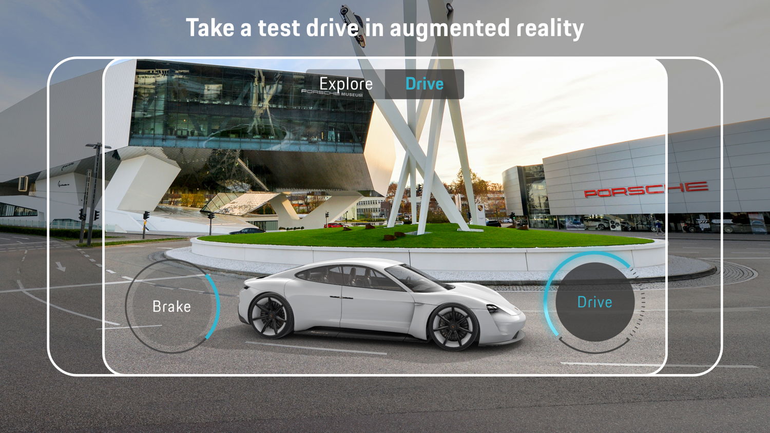 La app ‘Mission E Realidad Aumentada’ de Porsche