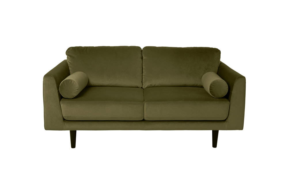 Habitat Jackson Velvet Sofa Green, £715