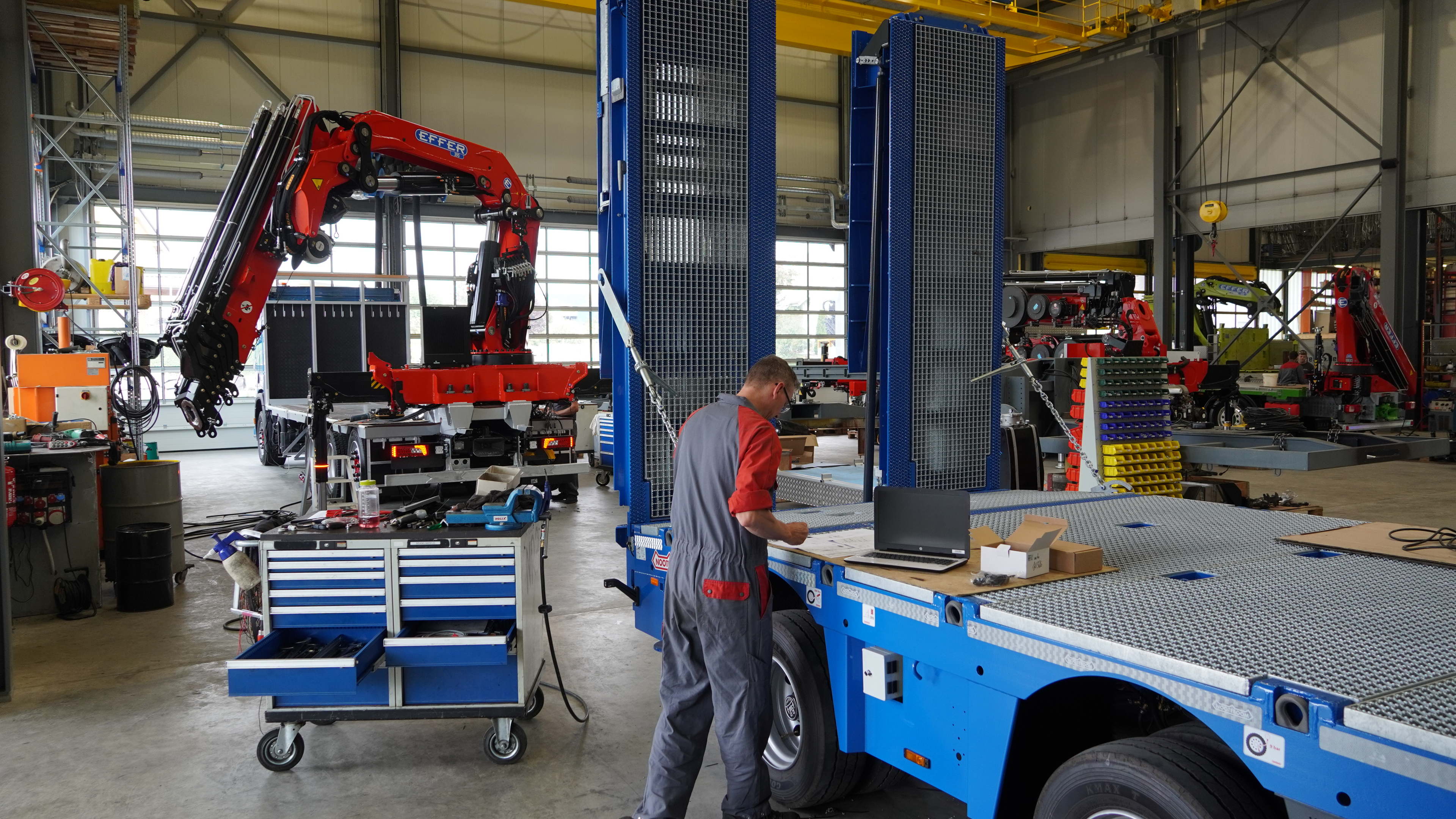 HODEL Betriebe AG neues Nooteboom Center für Service & Ersatzteilen für die Schweiz
