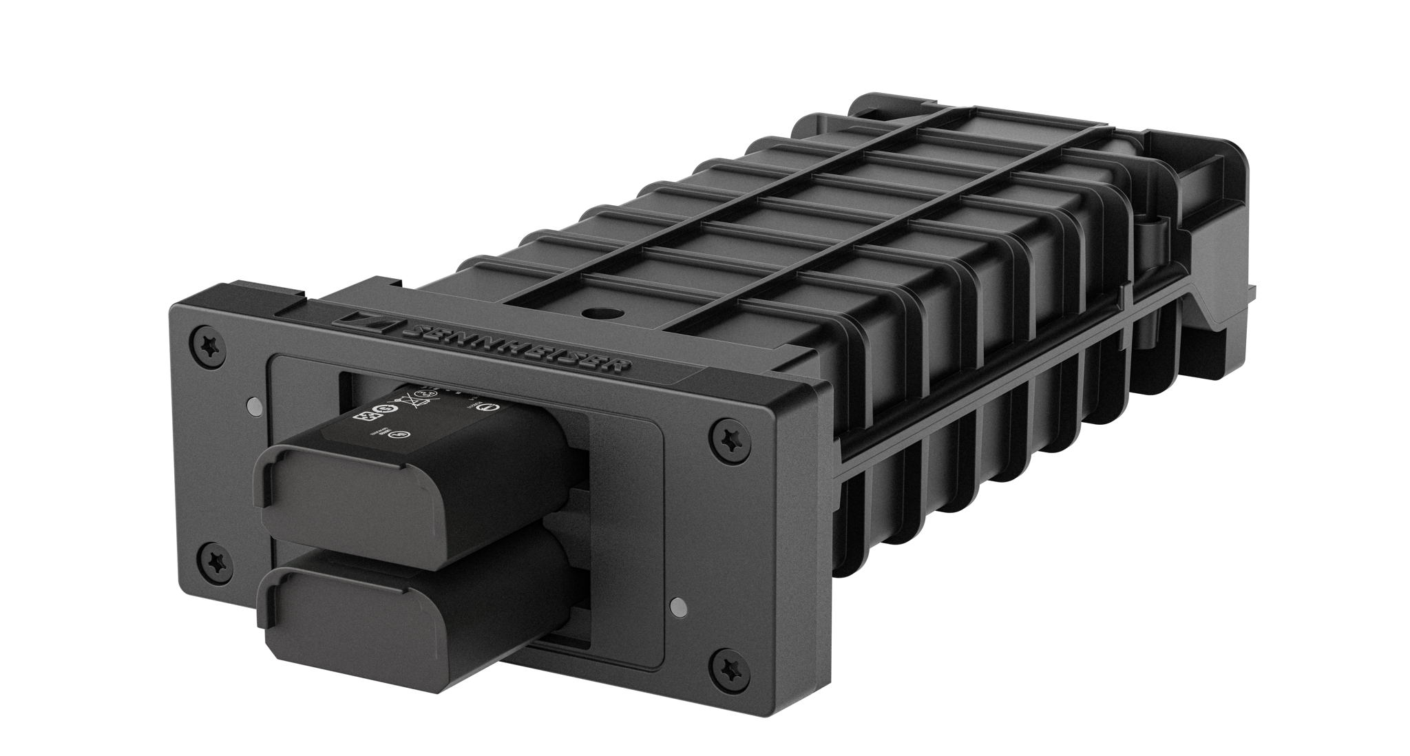 Available now: The LM 6070 charging module (pictured with two BA 70) for the L 6000 rack-mount charger