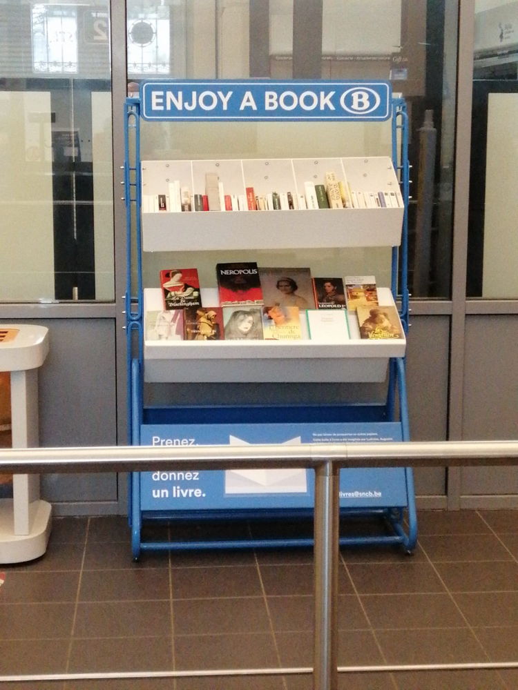 Gare de Verviers-Central - Enjoy a book - SNCB