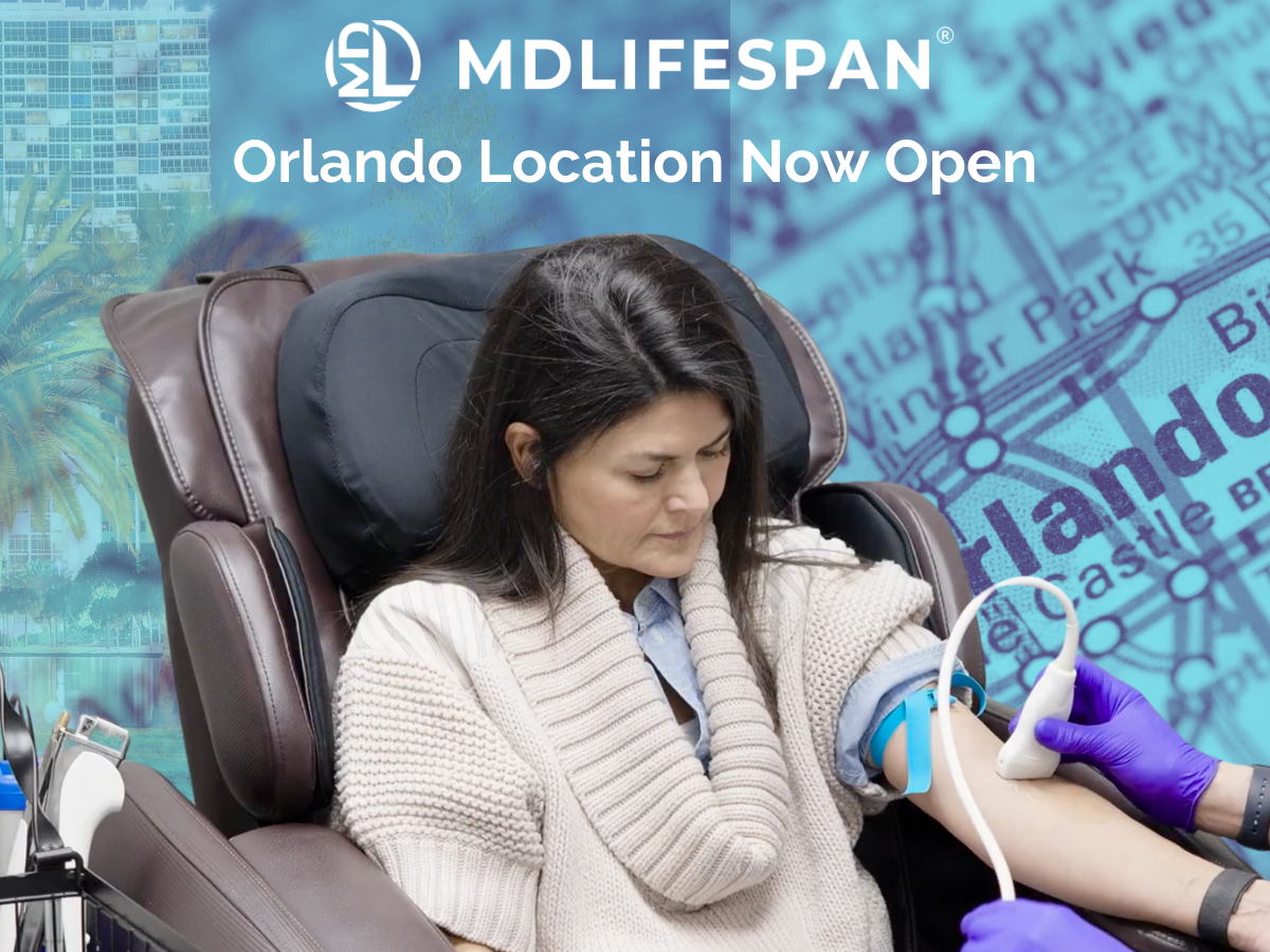 MDLifespan Expands to Orlando, Offering Therapeutic Plasma Exchange for Toxin Removal, and Health Optimization