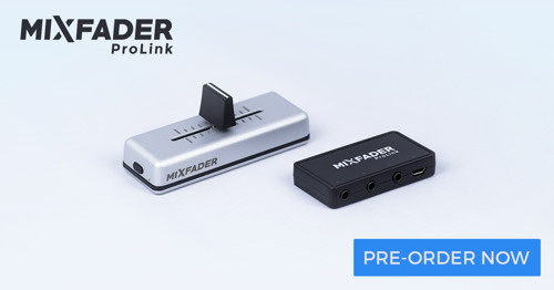 MWM announces the release of its new Mixfader add-on: Mixfader ProLink, the latest portable scratching innovation to offer a level of scratching performance never reached before.