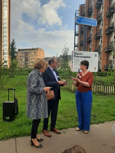 Ouders van Brecht en schepen Lies Corneillie