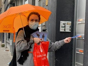 Bewoners Sint-Andrieswijk schrijven elkaar een kaartje