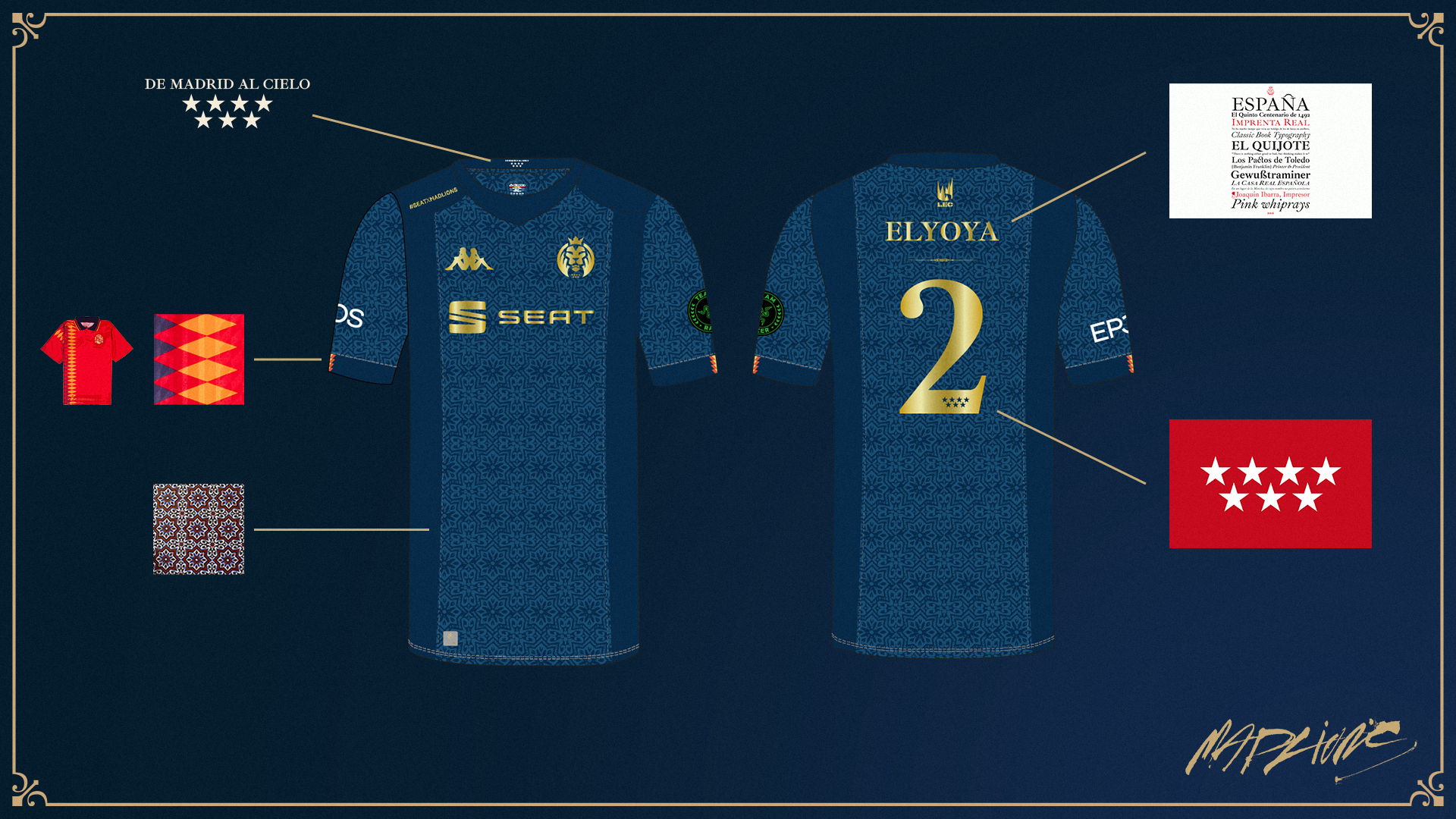 MAD Lions 2021 League of Legends World Championship Jersey